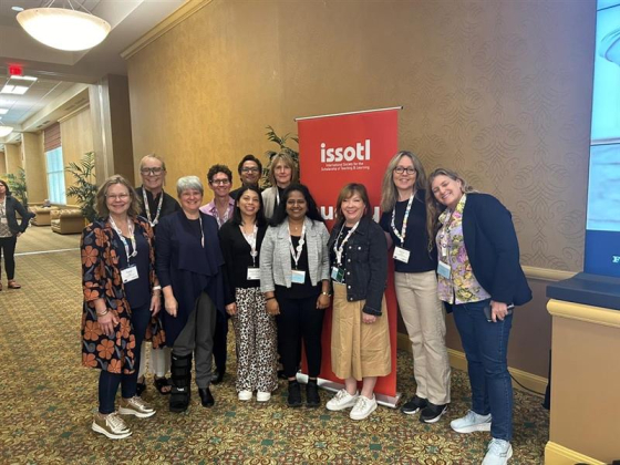 ISSOTL conference group photo