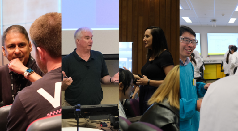 Four EF educators 
