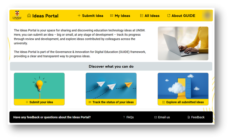 EdTech ideas portal