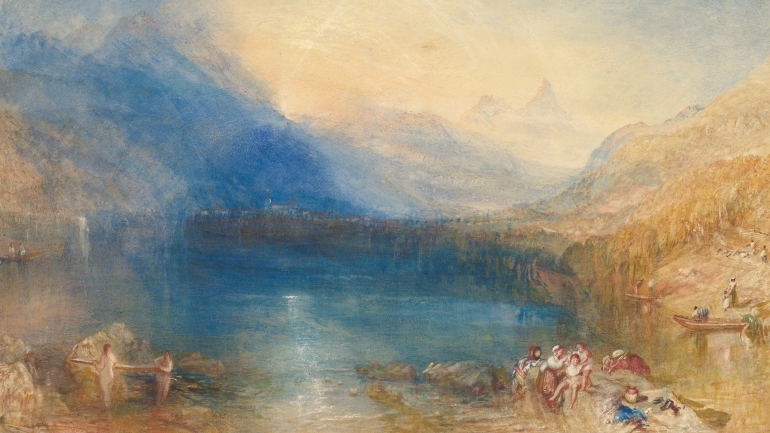 The Lake of Zug by Joseph Mallord William Turner, 1843