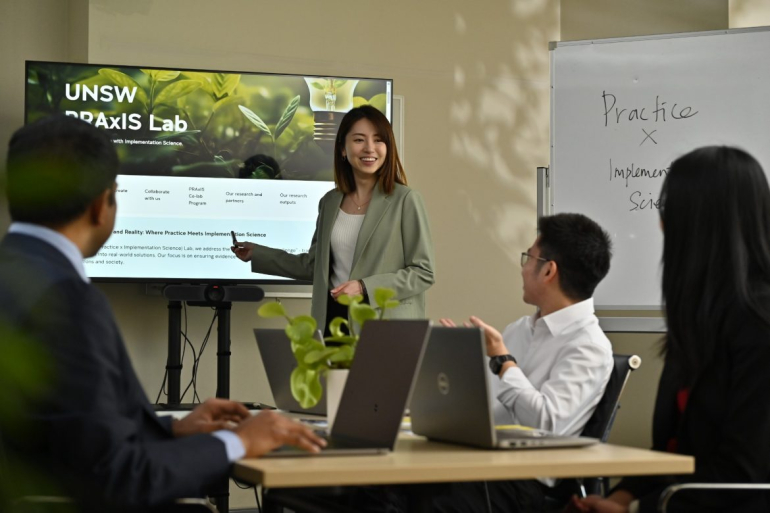 A/Prof. Yenni Tim teaching