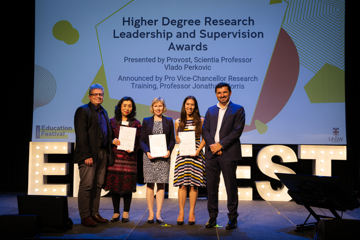 Vice-Chancellor's Awards for Excellence in Higher Degree Research Group Image 2023