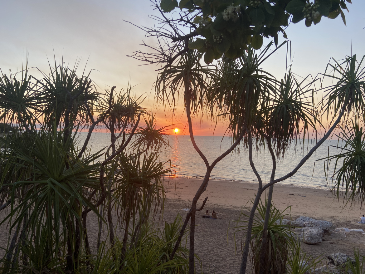 Darwin sunset view