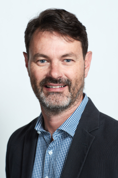Portrait of Professor Alex Steel