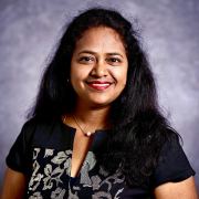 Dr Revathy Mani headshot