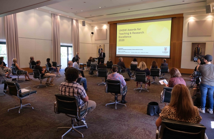 Celebrating the 2020 UNSW Teaching and Research Supervision Awards