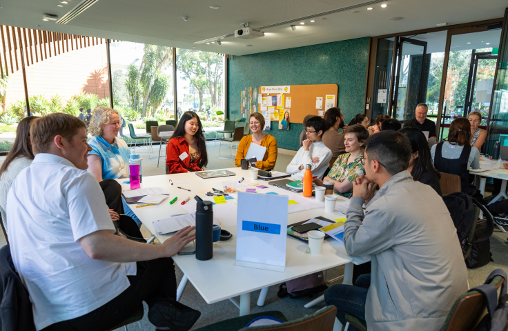 academics in a workshop