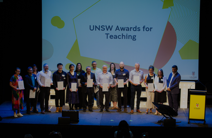 UNSW Awards for Teaching Group Image