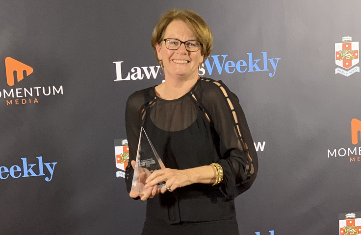 Prof Justine Nolan - Academic of the Year Winner 2019