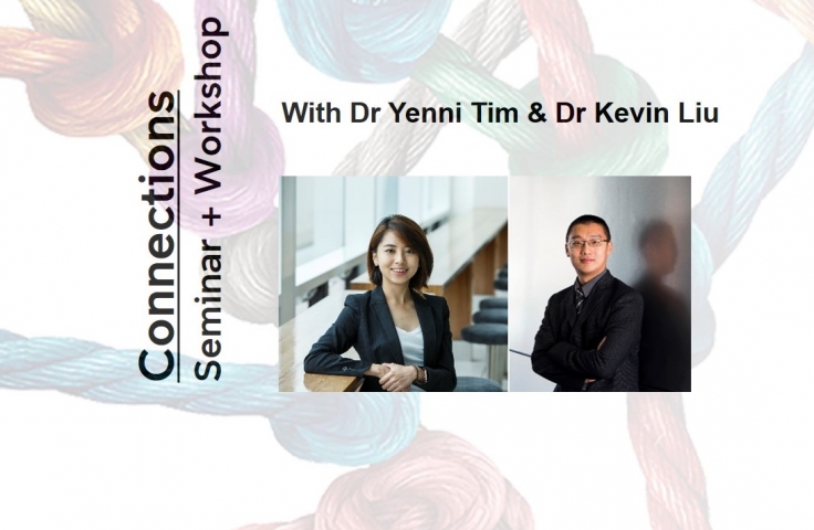 Yenni & Kevin with Connections branding