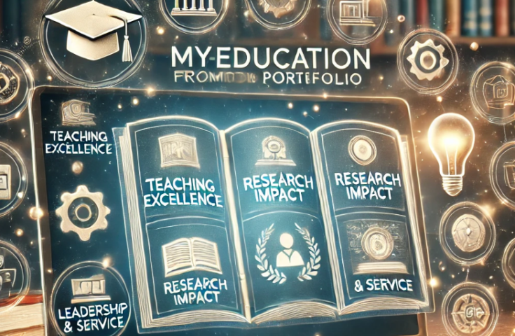 AI generated image of myEducation Portfolio