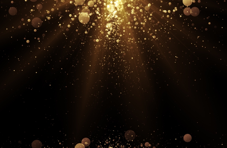 generic gold and black background