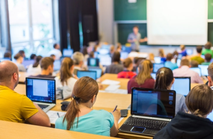 Students in classroom learning