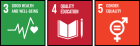 SDGs 3,4,5